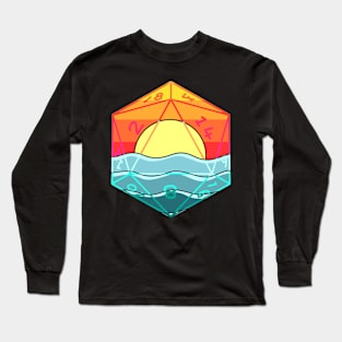 D20 Sunset Long Sleeve T-Shirt